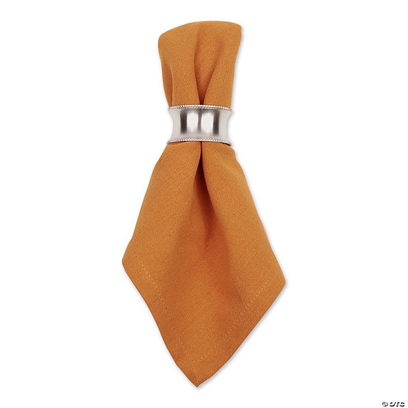 Pumpkin Spice Solid Napkin (Set Of 6)