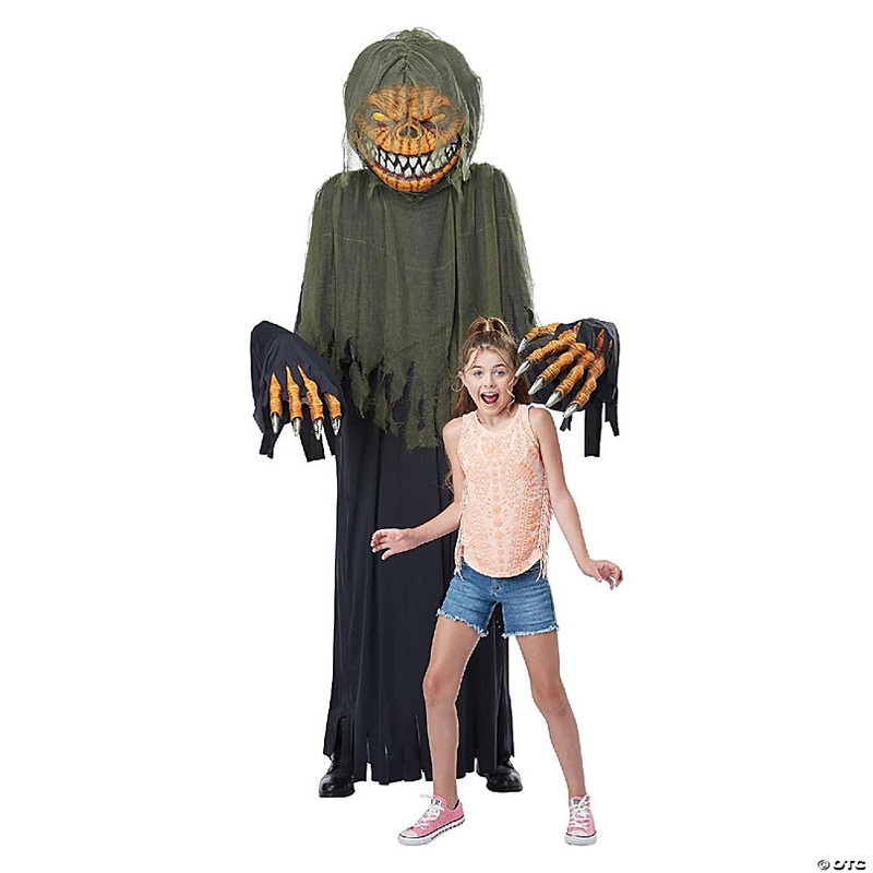 Towering Terror Pumpkin Adult Costume  One Size