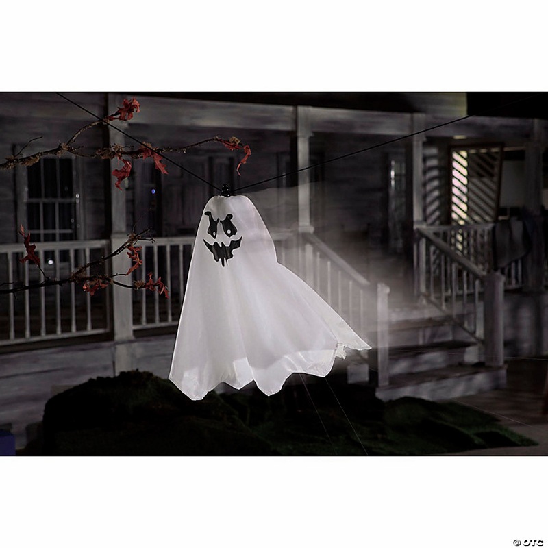 28 Animated Sound-Activated Flying Ghost Halloween Decoration