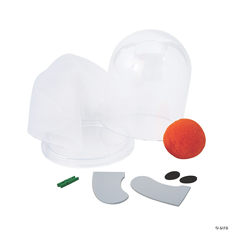 4 1/2 x 5 Ghost Holding Pumpkin Jar Craft Kit - Makes 3