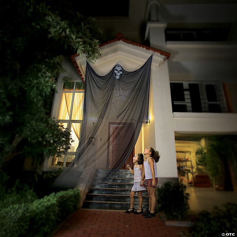 4 Ft. 10 x 7 Ft. Hanging Floating Giant Reaper Halloween Decoration