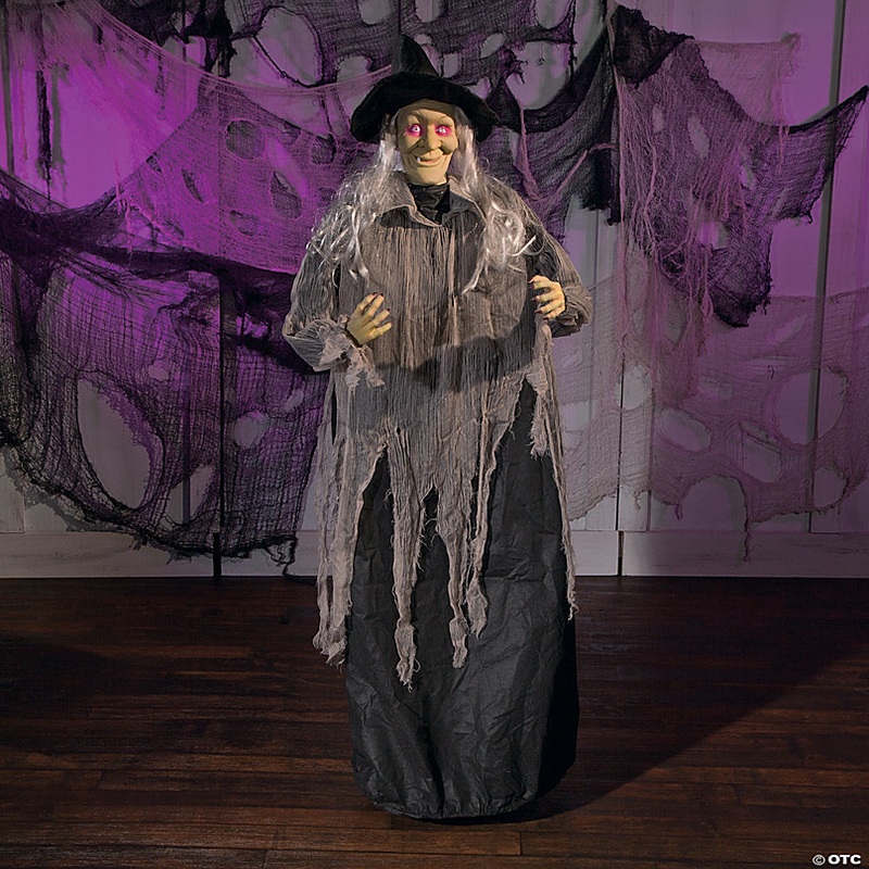 59 x 54 Floating Witch Halloween Decoration