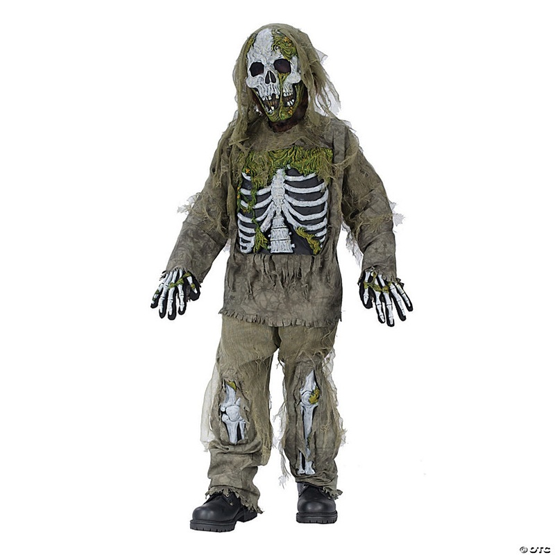 Boy's Skeleton Zombie Costume