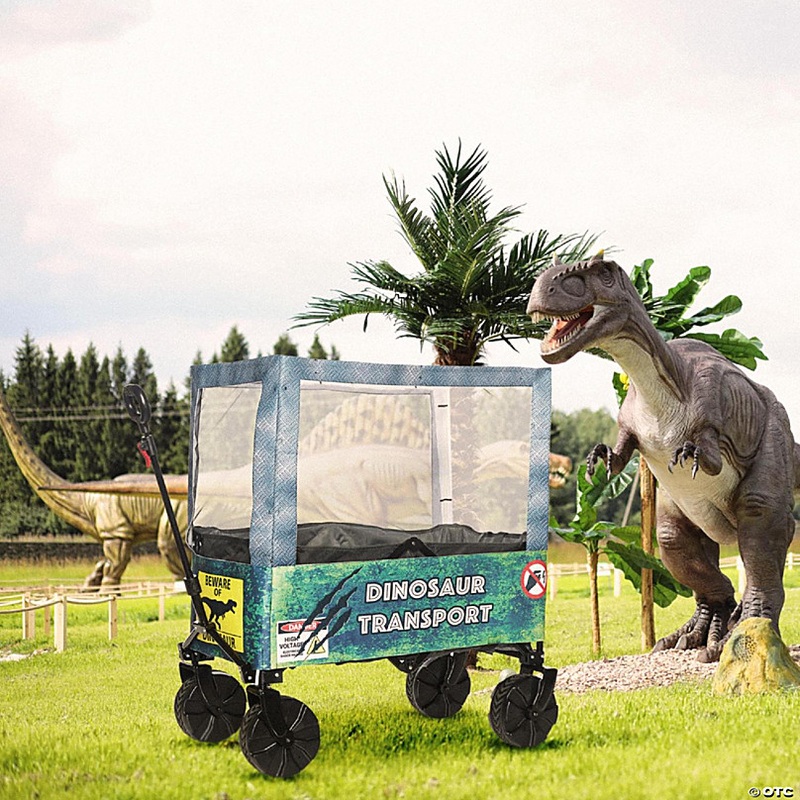 Dinosaur Cage Wagon Cover Halloween Accessory