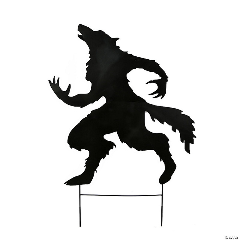 National Tree Company 38 in. Halloween Werewolf Garden Stake