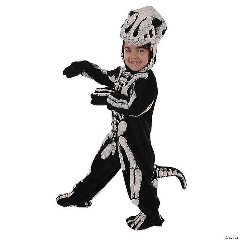 Toddler T-Rex Skeleton Halloween Costume