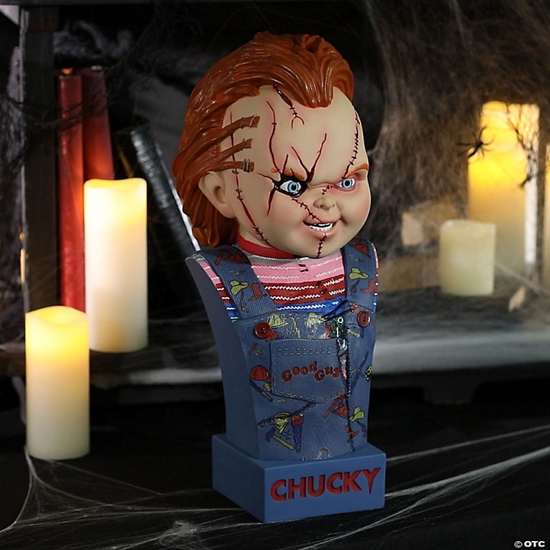 15 Childs Play: Seed of Chucky Chucky Bust Collectible Halloween Decoration
