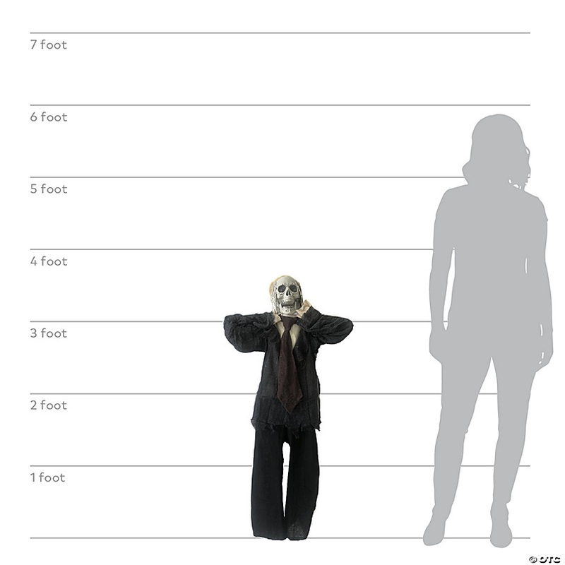 43 Hanging Skull Man Animated