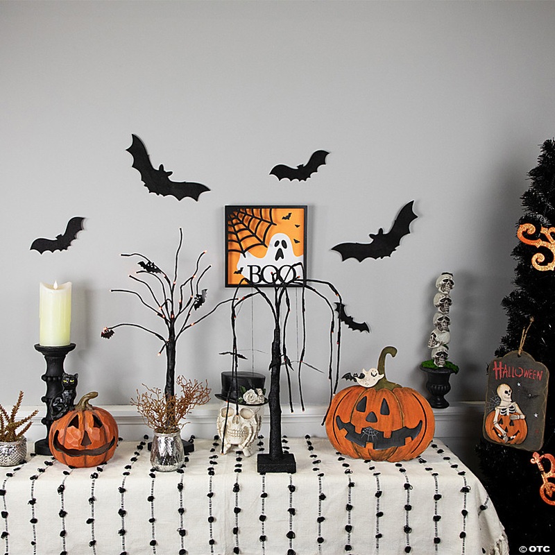 9.75 Framed 3D Boo Halloween Wall Sign