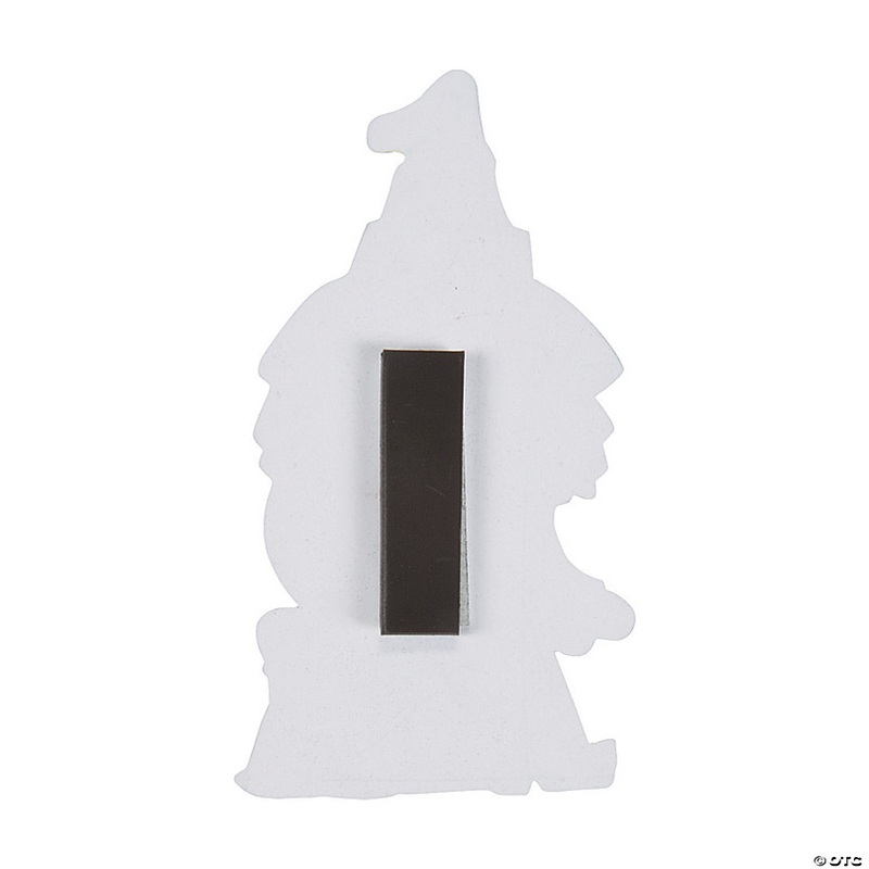 Bulk 50 Pc. Color Your Own Fuzzy Halloween Magnets