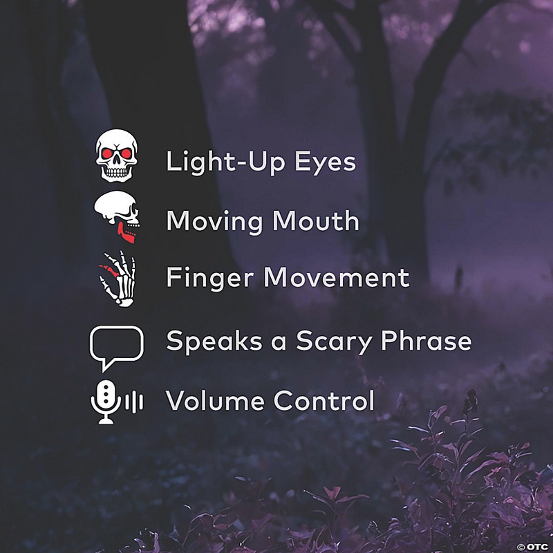 Crouching Grave Digger Halloween Decoration