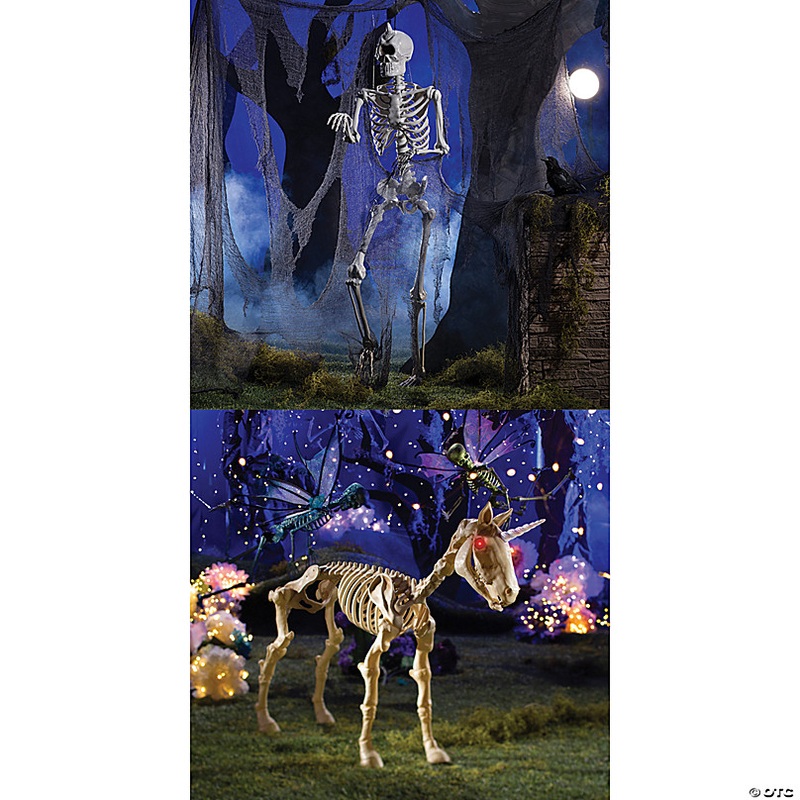 Fantasy Skeleton Decorating Kit - 2 Pc.