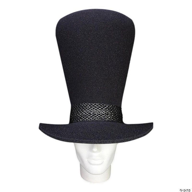 Foam Party Hats Black Groom Hat - Photo Booth Prop - Party Favors -Halloween - Crazy Hat Day