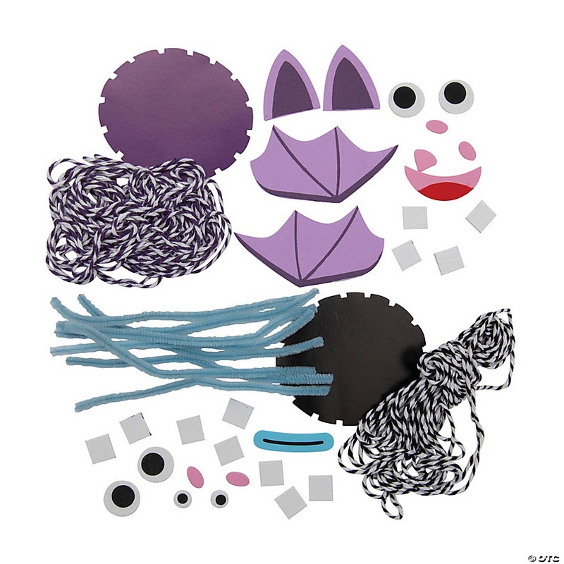 Halloween Characters Bakers Twine Craft Kit - Makes 12