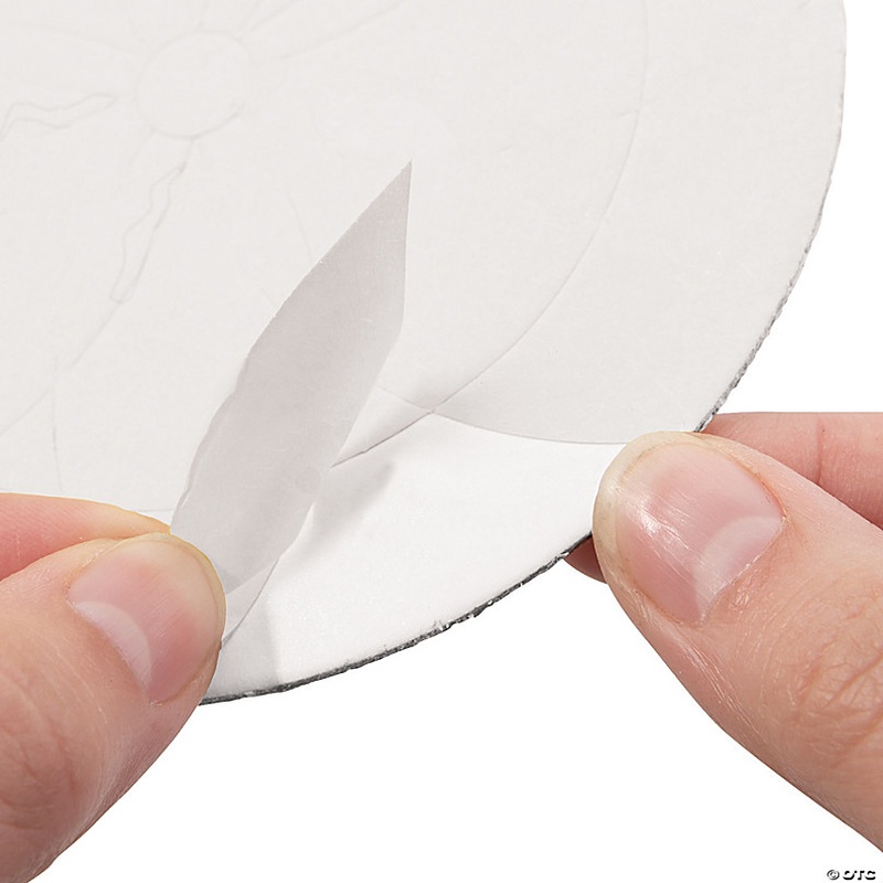 Halloween Spooky Eyeball Sand Art Magnet Craft Kit - 12 Pc.