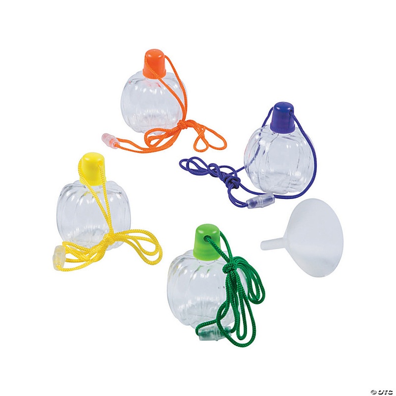 Pumpkin Sand Art Necklaces - 12 Pc.