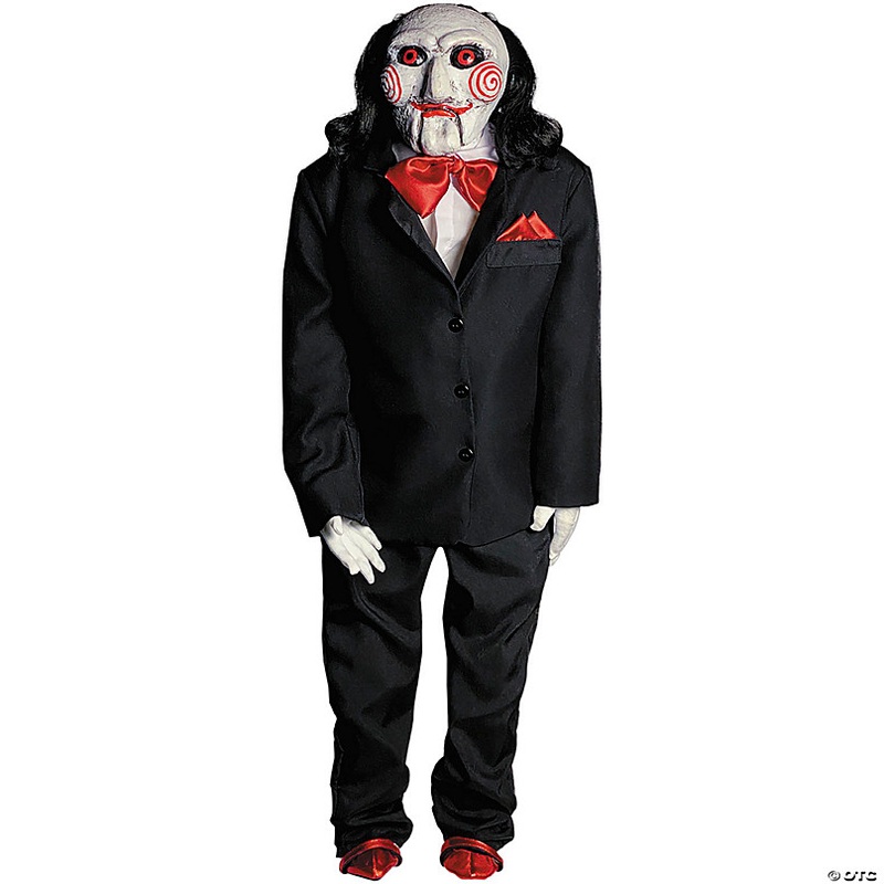 Saw Deluxe Billy the Puppet Posable Latex Halloween Decoration
