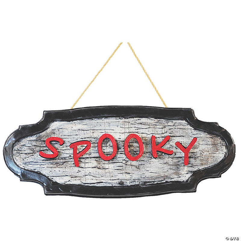 22 Animated Spooky Sign Halloween Decoration