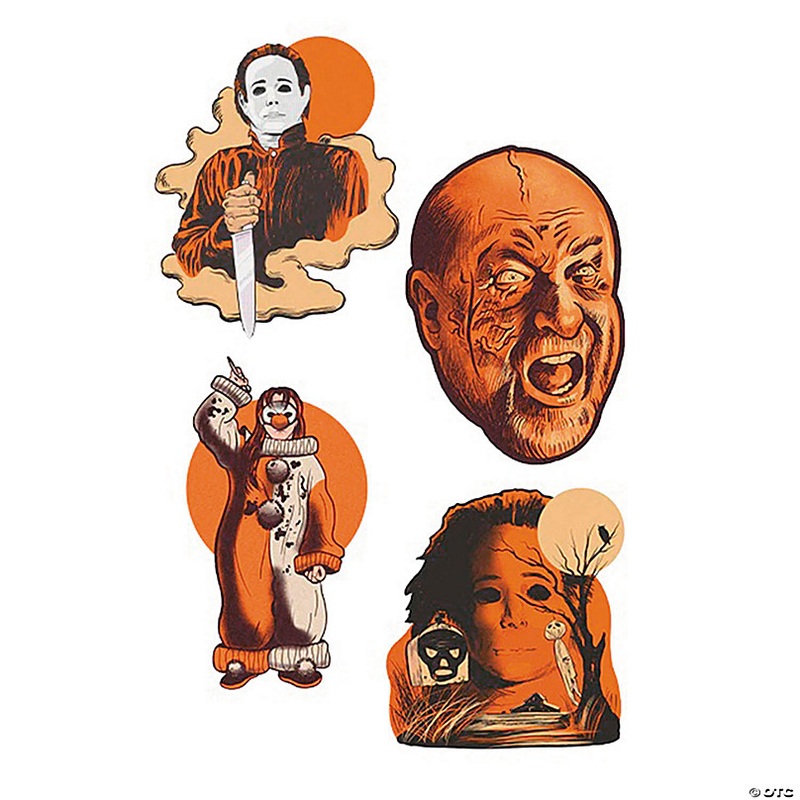 4 Pc. Halloween 4: The Return of Michael Myers Cutout Wall Decorations - Series 1