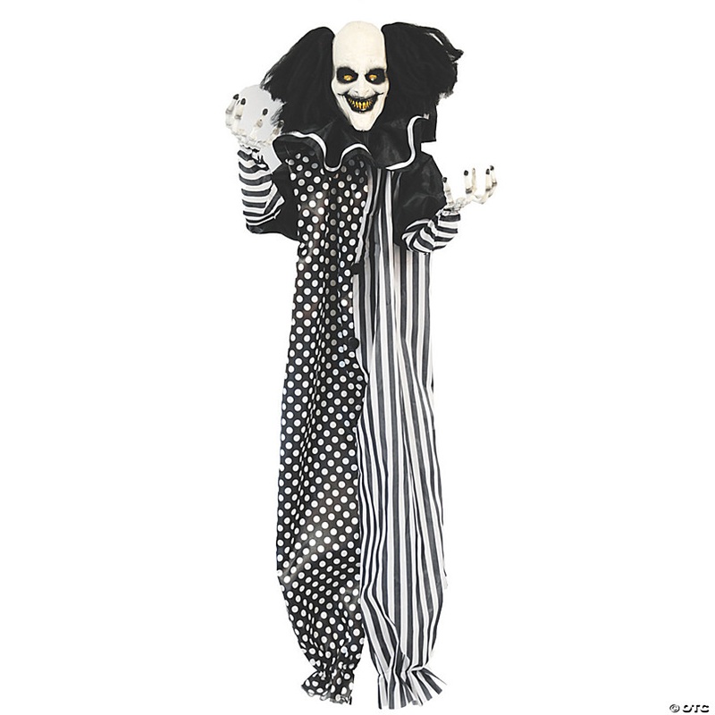 47 Hanging Light Up Clown Halloween Decoration