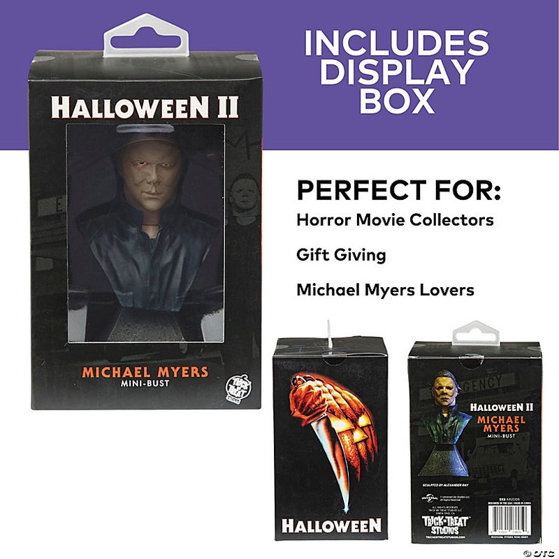 5 Halloween II (1981) Michael Myers Collectible Mini Bust Decoration