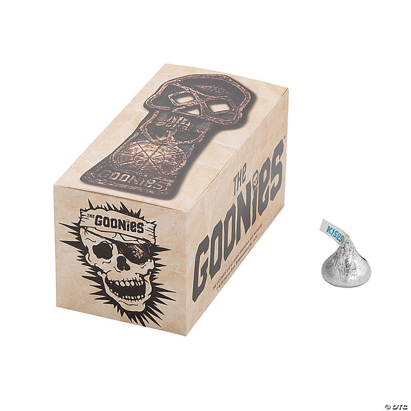 5 x 2 1/4 The Goonies Skeleton Key Cardstock Treat Boxes - 12 Pc.