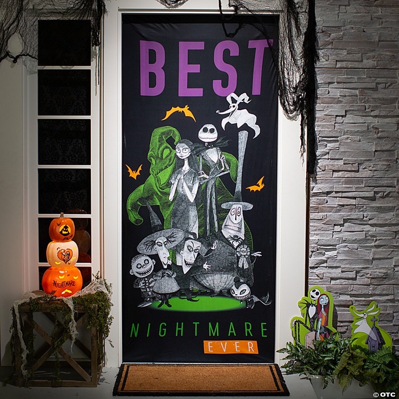 80 The Nightmare Before Christmas Best Nightmare Ever Halloween Door Decoration
