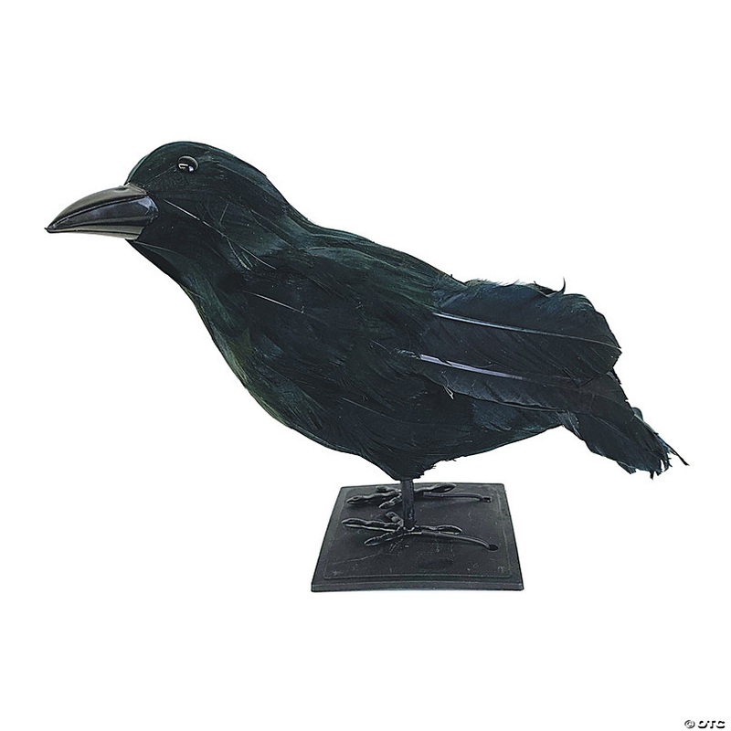 Black Raven Prop Halloween Decoration