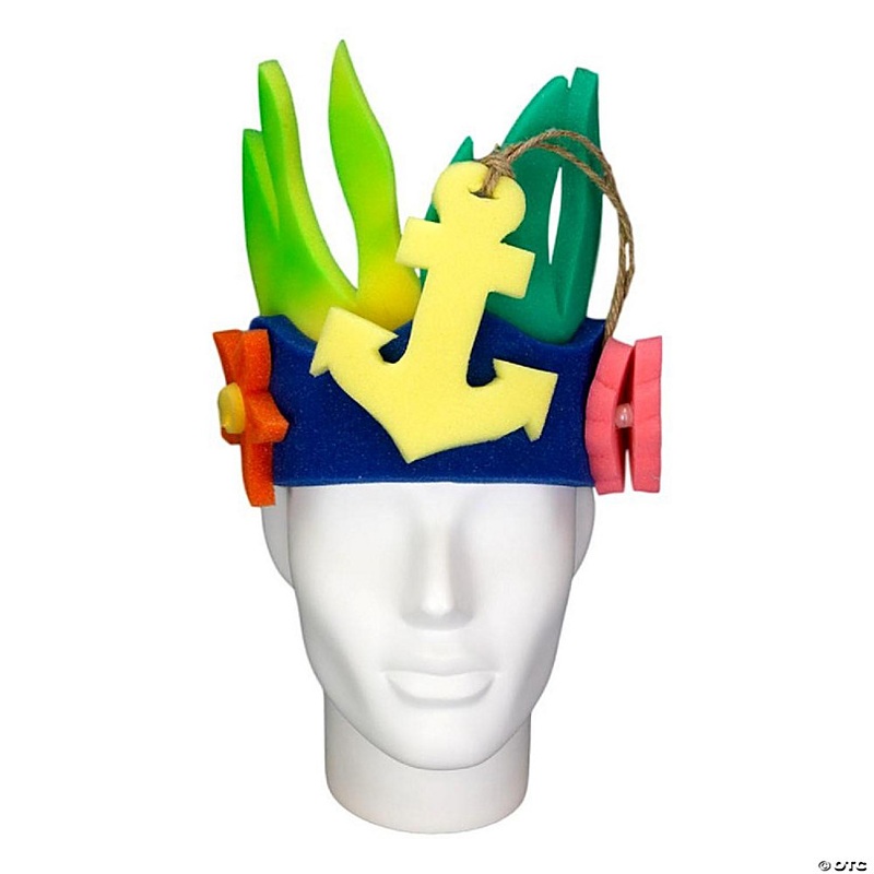 Foam Party Hats Anchor Headband - Photo Booth Prop - Party Favors -Halloween - Crazy Hat Day