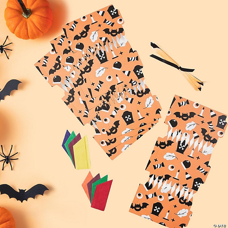 Halloween DIY Party Cracker Flat Pack Kit - 8 pcs
