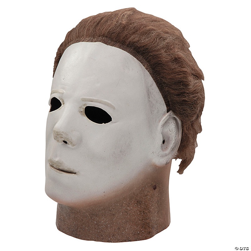 Halloween II Michael Myers Adults Overhead Latex Mask  One Size