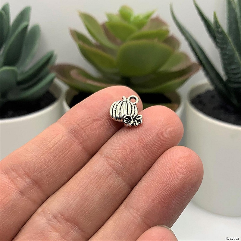 20 Pcs Halloween Small Pumpkin Charms