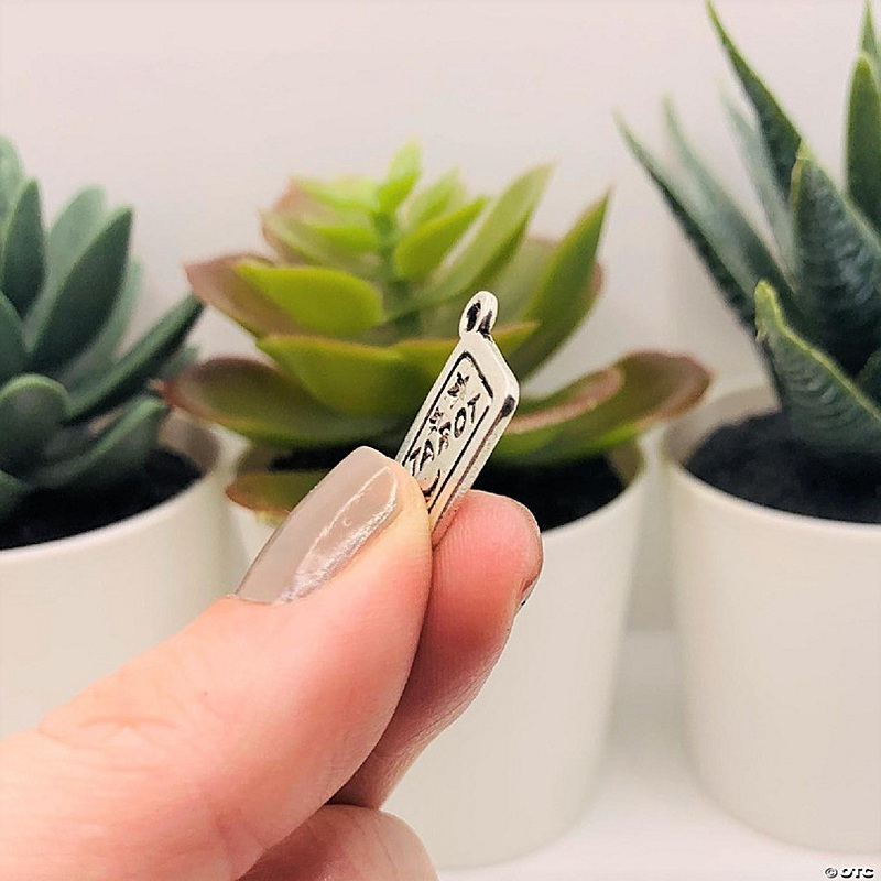 20 Pcs Halloween Tarot Card Charms