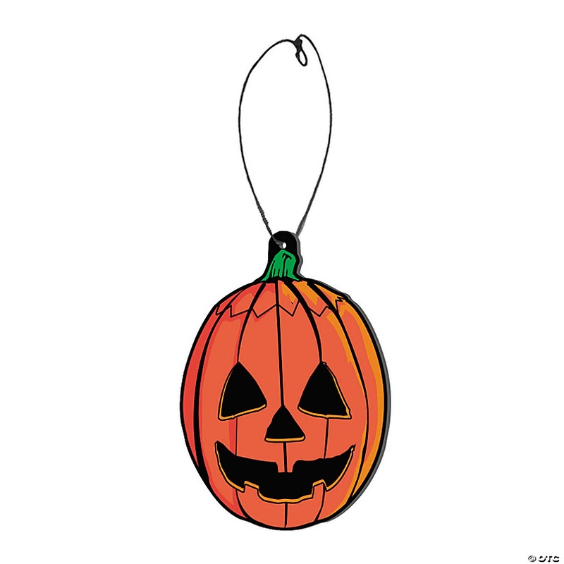 3 1/2 Don Post Pumpkin Mask Vanilla Fear Freshener