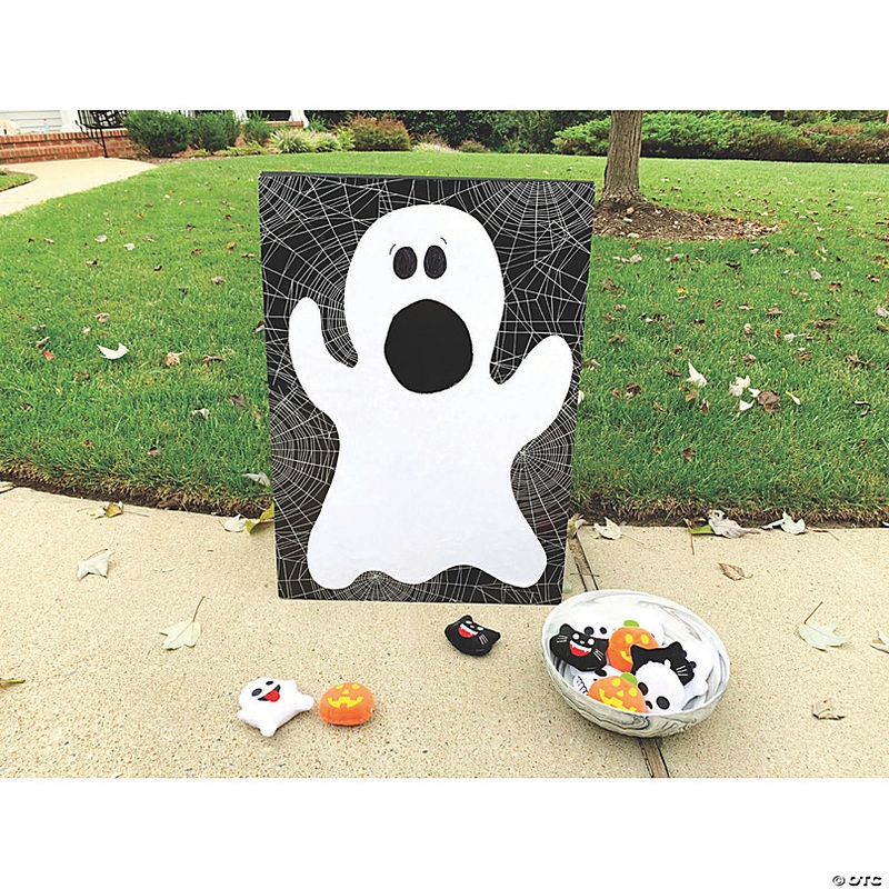3 1/2 Mini Halloween Icon Emojis Stuffed Characters - 12 Pc.