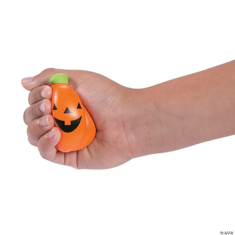 3 - 3 1/2 Halloween Icon Slow-Rising Foam Squishies - 12 Pc.
