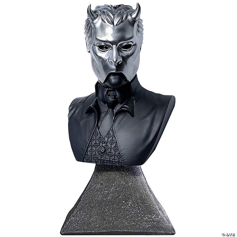 5 Ghost Nameless Ghoul Miniature Bust Collectible Halloween Decoration