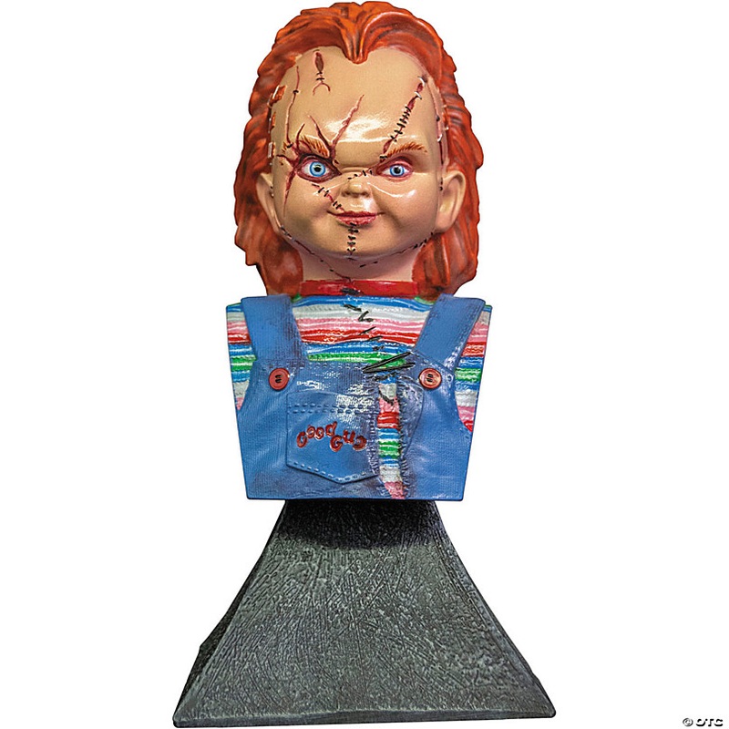 Childs Play: Bride of Chucky Chucky Bust Ornament Collectible Halloween Decoration