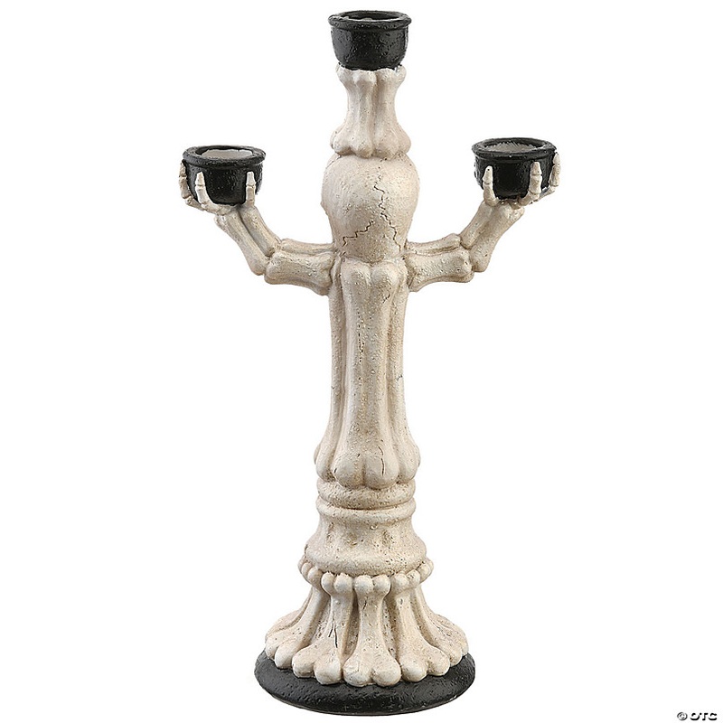National Tree Company 12 in. Skeleton Candelabra