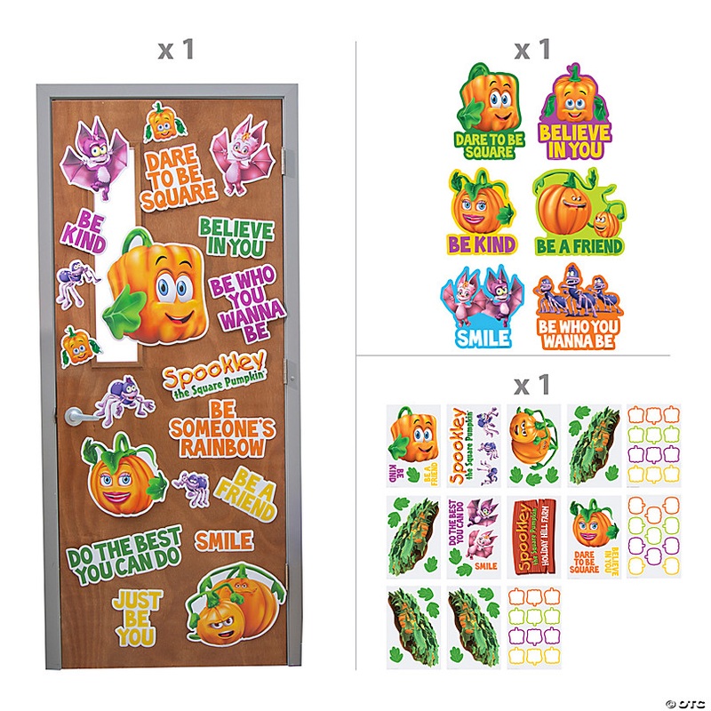 Spookley the Square Pumpkin Classroom Decorating Kit - 65 Pc.