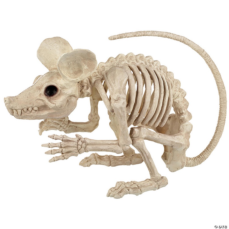 21.5 Rat Attack Skeleton Decoration
