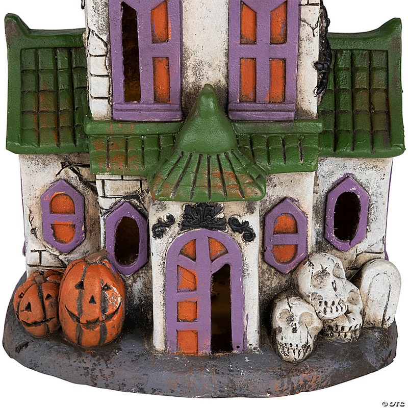 22.75 LED Lighted Haunted House Halloween Decoration