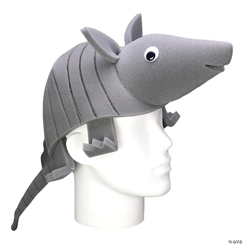 Foam Party Hats Armadillo Hat - Photo Booth Prop - Party Favors -Halloween - Crazy Hat Day