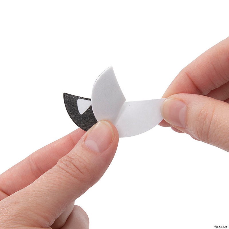 Halloween Silly Bat Fan Ornament Craft Kit - Makes 12