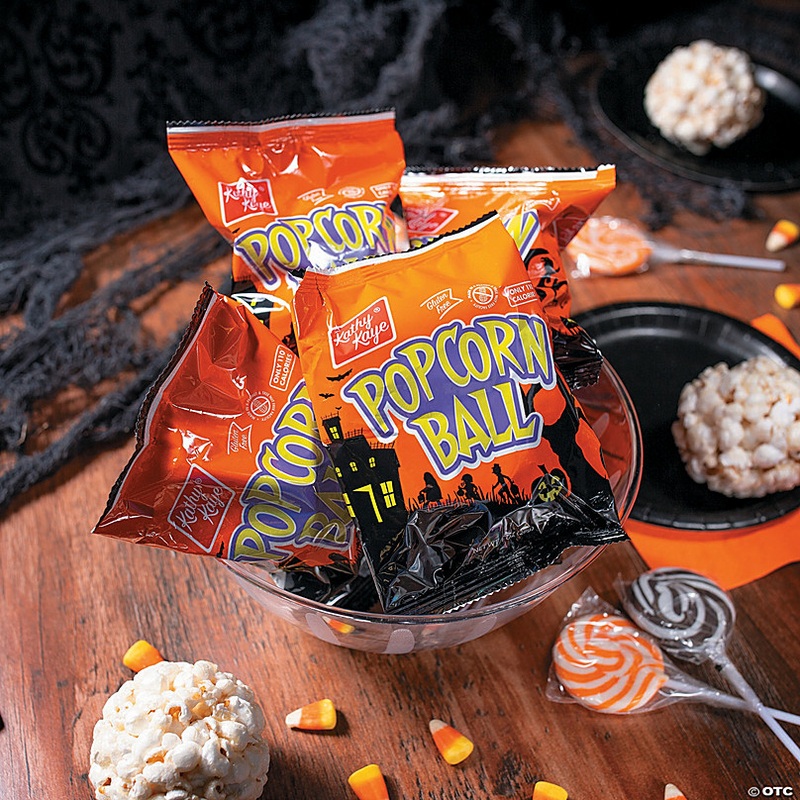 Kathy Kaye Halloween Popcorn Balls - 18 Pc.