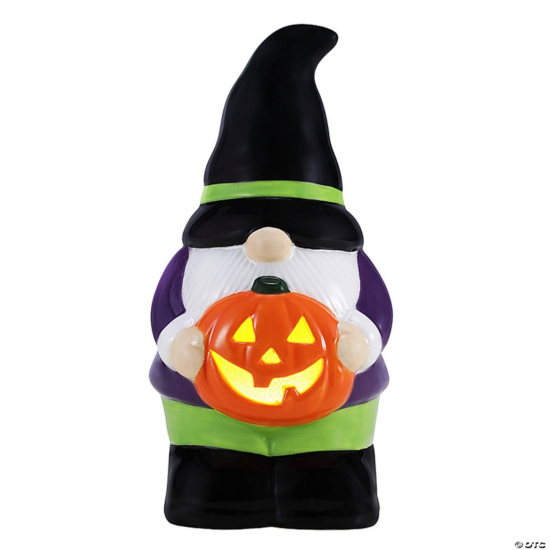 Mr. Halloween Illuminated Gnome Halloween Decoration Set - 2 Pc.