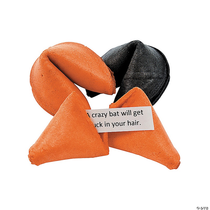 Personalized Halloween Fortune Cookies - 50 Pc.