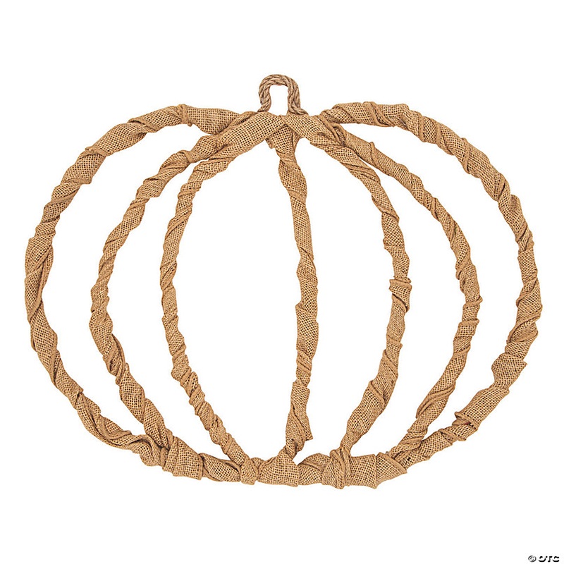 Pumpkin Wire Wreath Frame