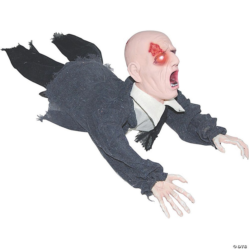 31.5 Animated Crawling Zombie Halloween Decoration
