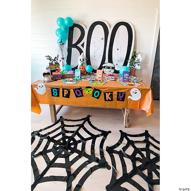 4 Ft. - 5 Ft. Large Spider Web Halloween Decorations - 3 Pc.